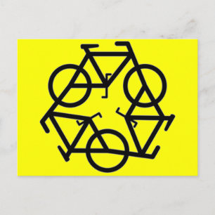 Postal Símbolo de reciclaje