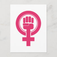 Símbolo de resistencia de puño femenino