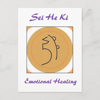 Postal Símbolo de Sei He Ki Reiki