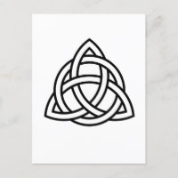 Símbolo del género Triquetra Wicca Celtic Trinity 