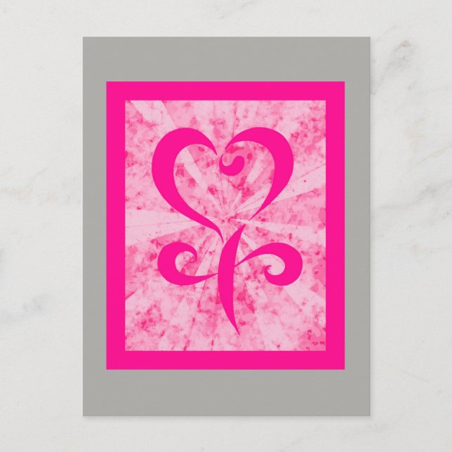 Postal Símbolo femenino (Anverso)