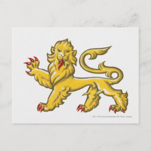 Postal Símbolo heráldico del guardián del Estado del león