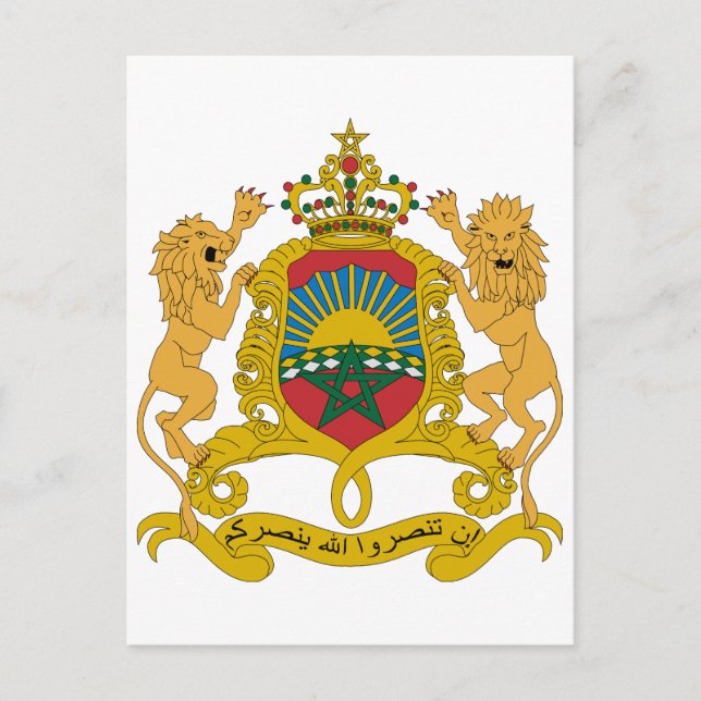 Postal Símbolo "Heraldry" Oficial De Escudo De Armas De M (Anverso)