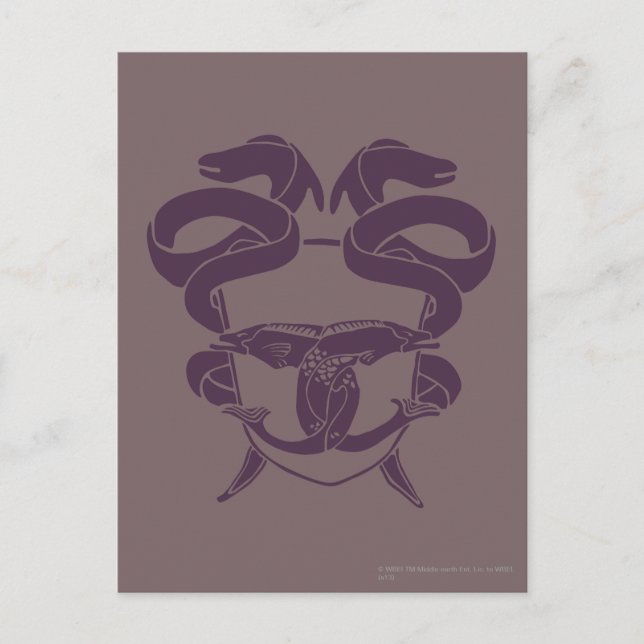 Postal Símbolo maestro de Laketown (Anverso)