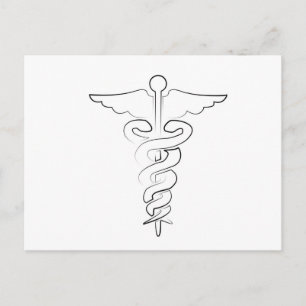 Postal Símbolo médico