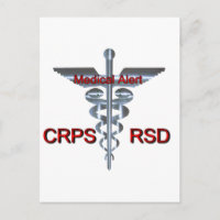 Símbolo médico - Alerta médica RSD de CRPS