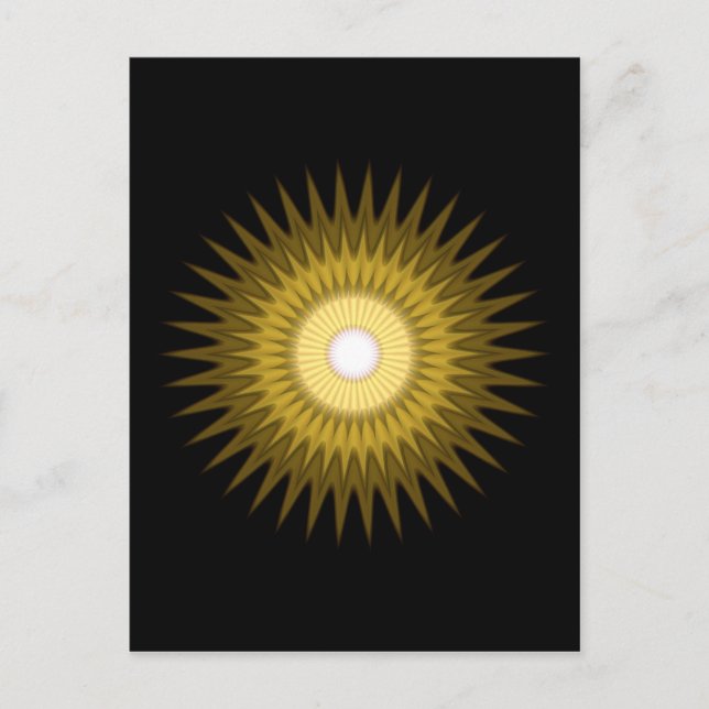 Postal símbolo soleado (Anverso)