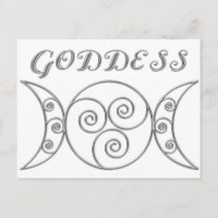Símbolo Swirl Triple Goddess