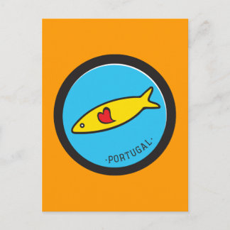 Postal Símbolos de Portugal - Sardine Nr. 02