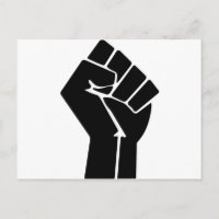 Símbolos de puño elevado / potencia negra