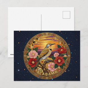 Postal Símbolos del estado de Alabama en EE. UU.