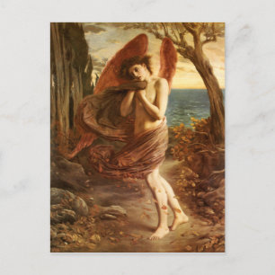 Postal Simeon Solomon: El amor en otoño