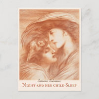 Simeon Solomon La Noche y su hijo el Sueño CC0270