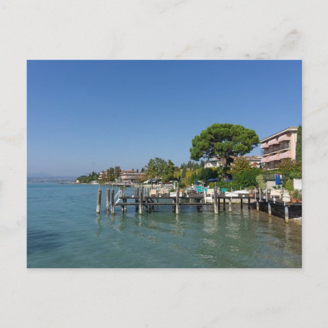 Postal Simione Gardasee (Anverso)