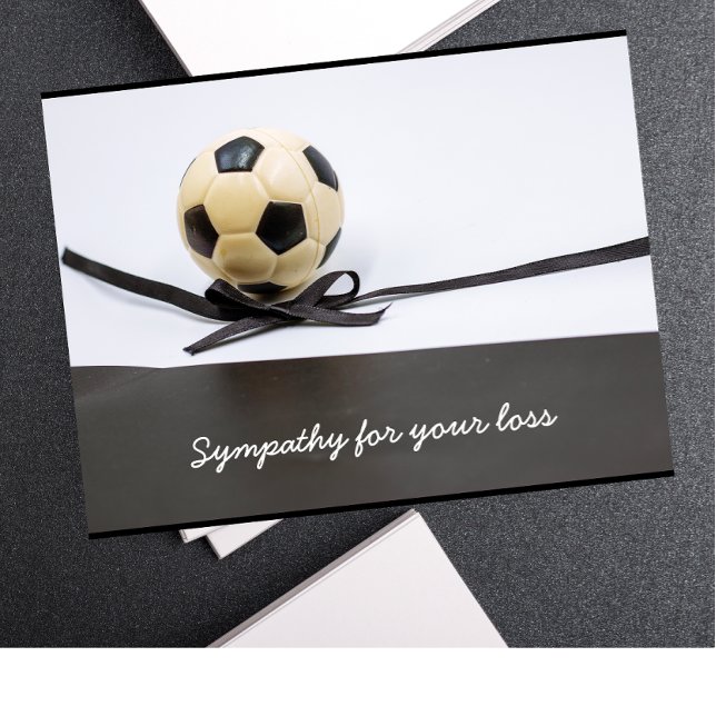Postal Simpatizantes del fútbol y condolencias por la cin (Subido por el creador)