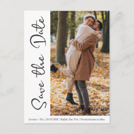 Postal Simple Design with Rustic Touches and Picture
