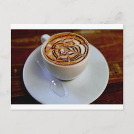 Postal Simple Espresso Cup y diseño único de Saucer