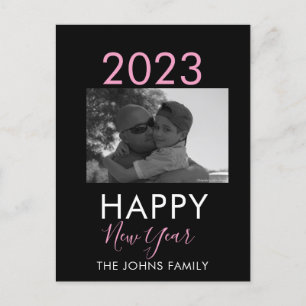 Postal Simple Feliz Año Nuevo 2023 Foto