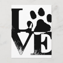 Simple Mascota Love Paw