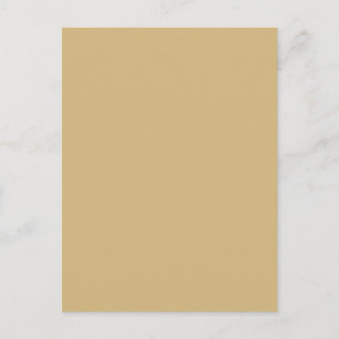 Postal simple minimal sólido color naranja gris boho