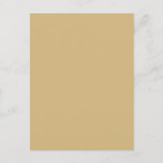 Postal simple minimal sólido color naranja gris boho