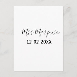 Postal simple mon