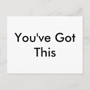 Postal Simple que tienes esto: Inspirador, Pep-Talk