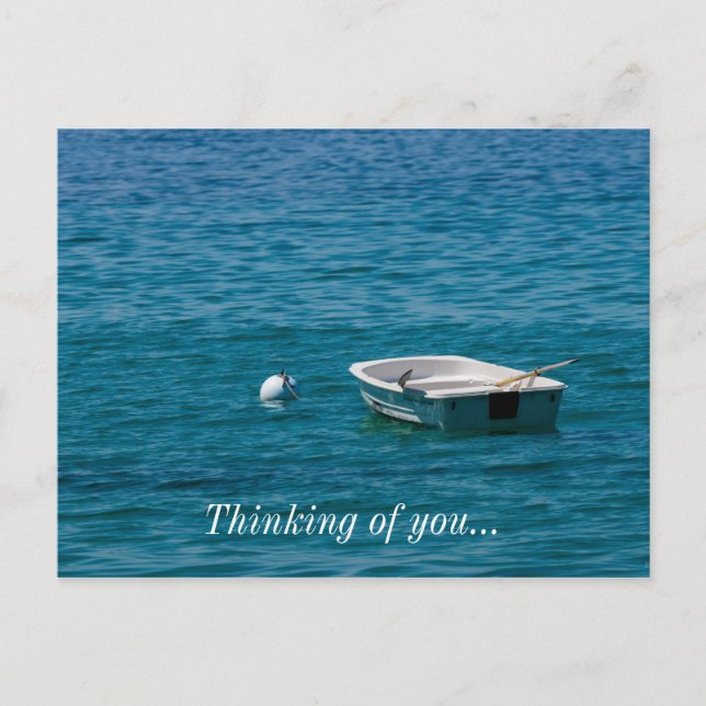 Postal Simplemente flotando por ahí (Anverso)