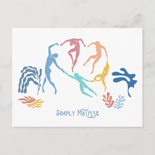 Postal Simply Matisse - Baile (Anverso)