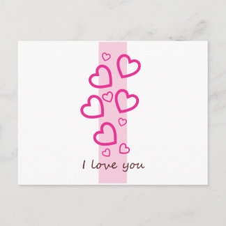 Postal SiMply Pink te amo