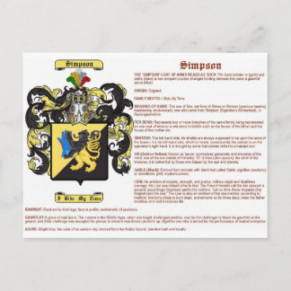 Postal simpson (significado)