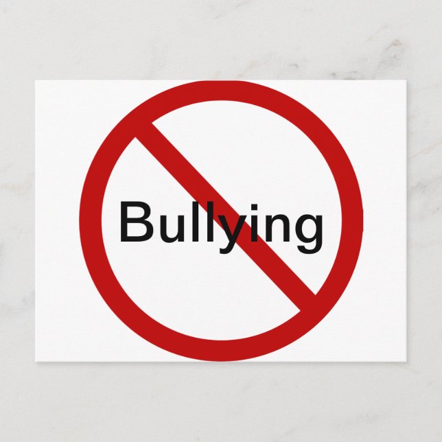 Postal Sin bullying (Anverso)