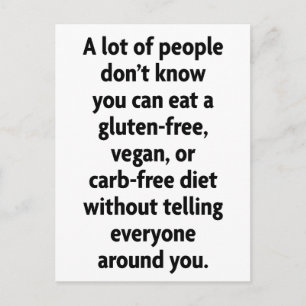 Postal Sin carbohidratos