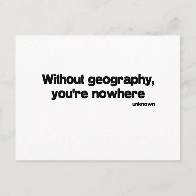 Postal Sin cita de Geografía (Anverso)