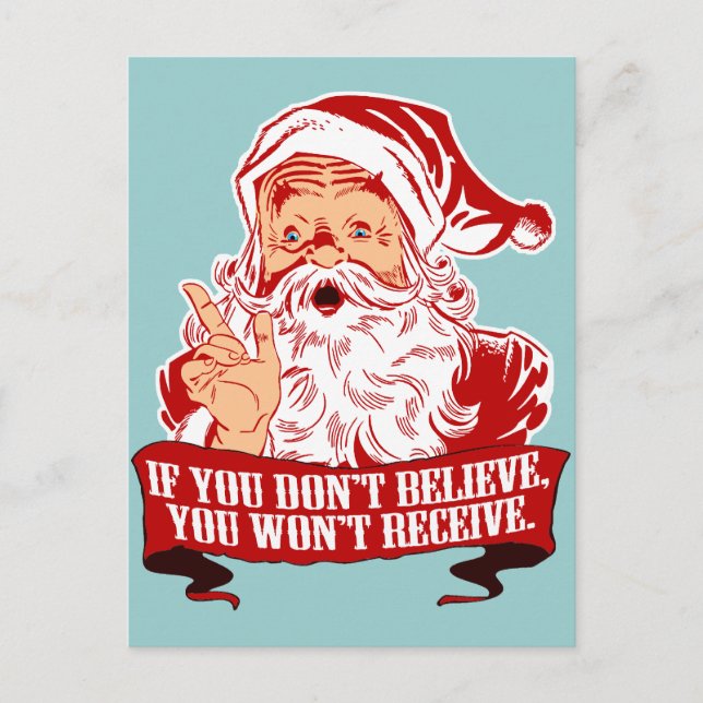 Postal Sin creer que no recibiera (Anverso)