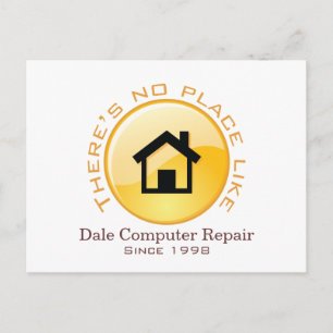 Postal Sin lugar como botón de inicio