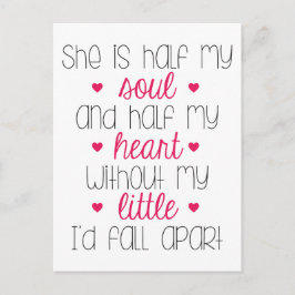 Postal Sin mi pequeño