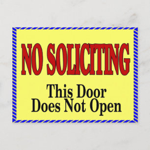 Postal Sin solicitud, la puerta no se abre