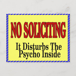 Postal Sin solicitud, Psicosis dentro