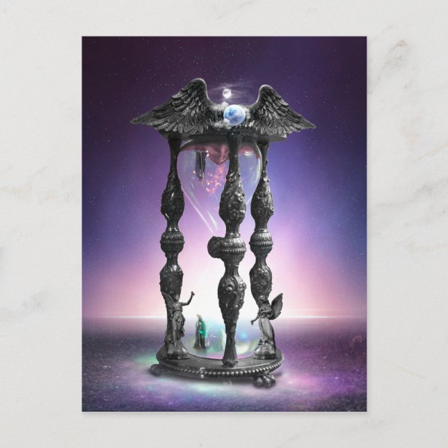 Postal Sin tiempo (Anverso)