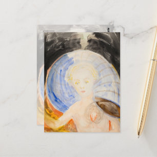 Postal Sin título, 1934, de Hilma af Klint