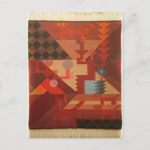 Postal Sin título de Sophie Taeuber-Arp