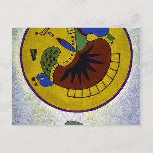 Postal Sin título, pato, 1944 por Wassily Kandinsky