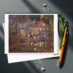 Postal Sin título (Reconstrucción) de Paul Klee 1926