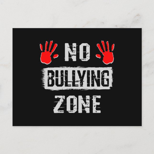 Postal Sin zona de bullying (Anverso)