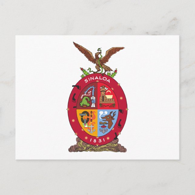 Postal Sinaloa, México (Anverso)