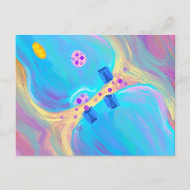 Postal Sinapsis Pastel (Anverso)