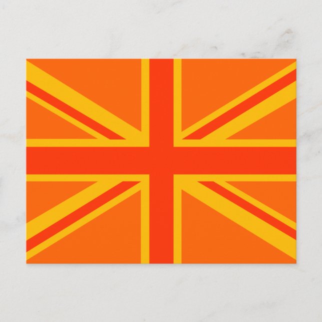 Postal Sindicato de Naranjas vibrante Jack Bandera Britán (Anverso)
