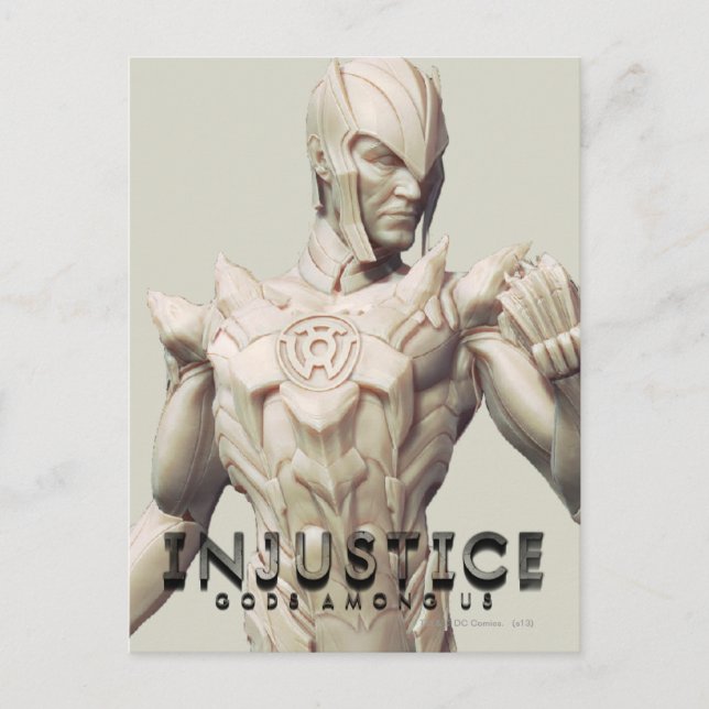 Postal Sinestro Alternate (Anverso)