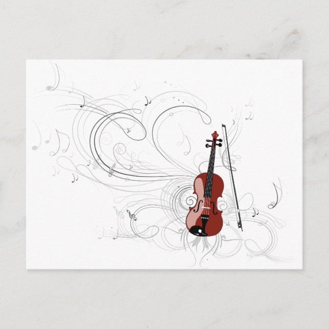 Postal Sinfonía de Fiddle (Anverso)